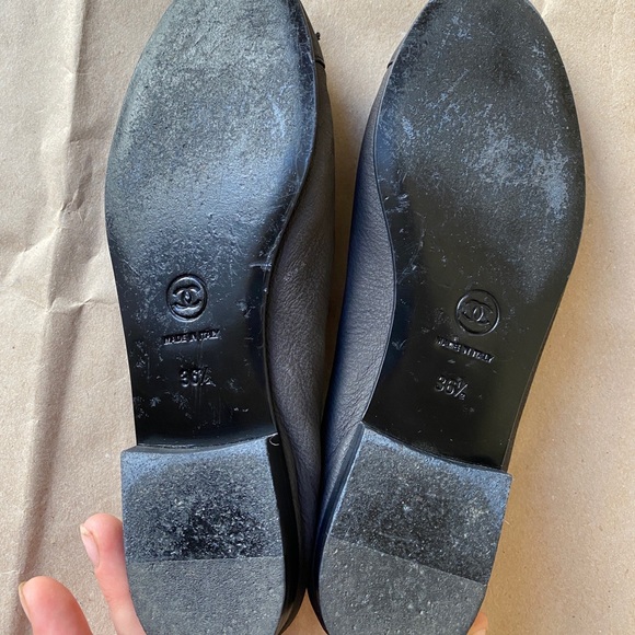 100% authentic Chanel Cap Ballerina Flats 36,5 - Picture 8 of 11